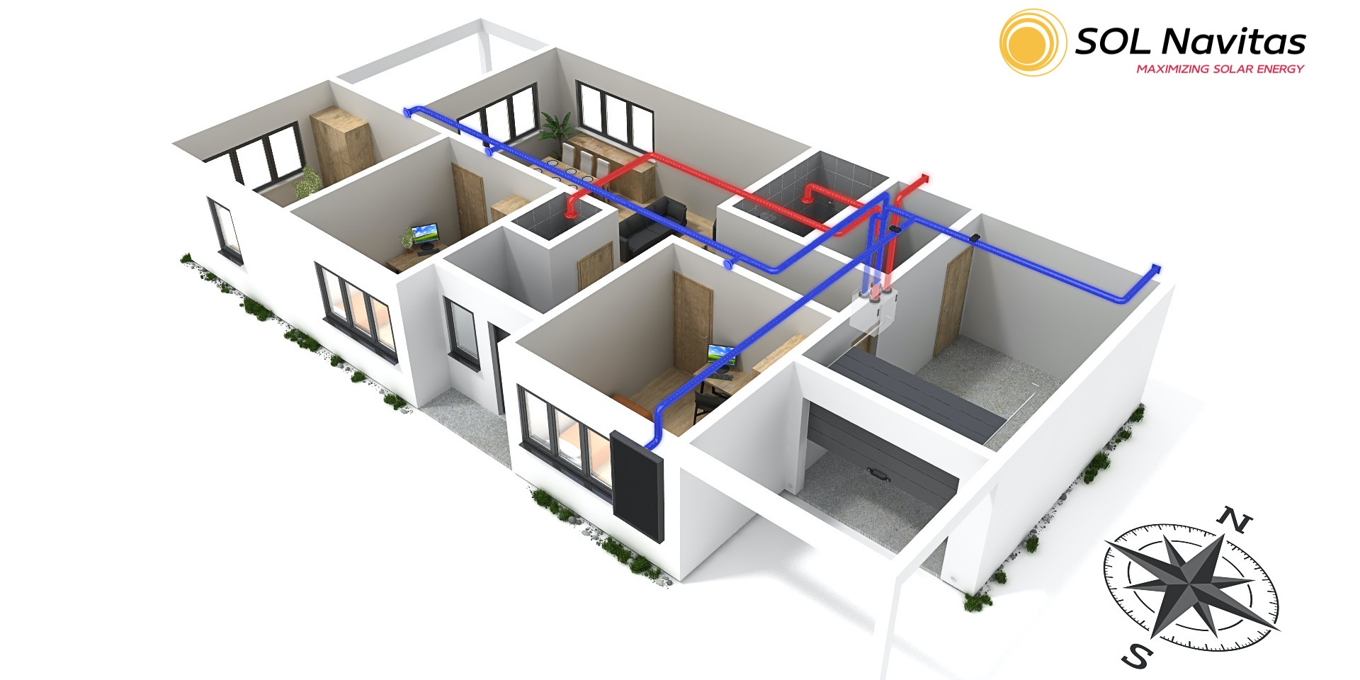 Solar Smart Air Handling unit