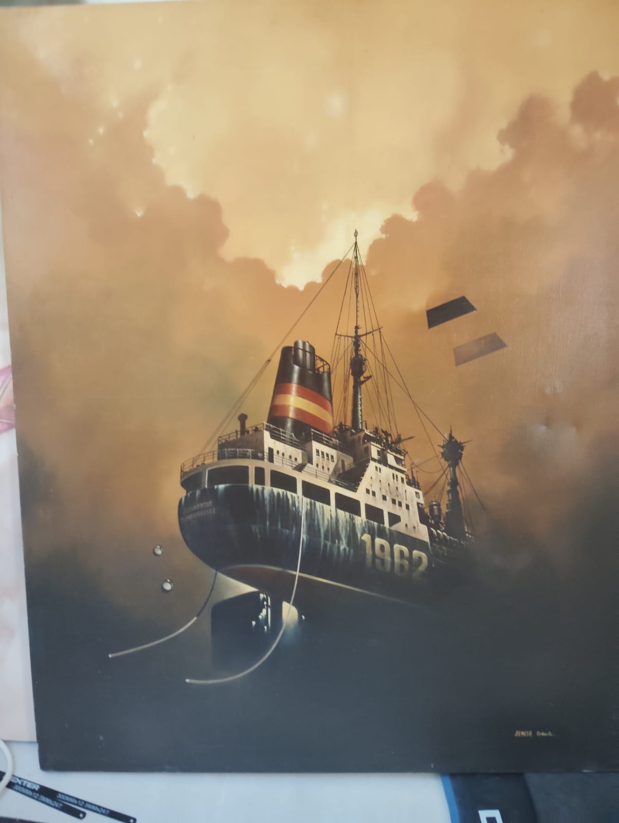 Le Depart 1962 — 80 × 100 cm — Roberto Almela