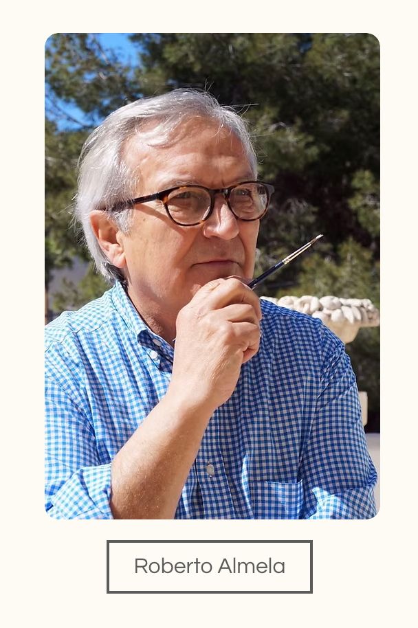 Roberto Almela (Robert Almela), oil painter in Benissa, Spain